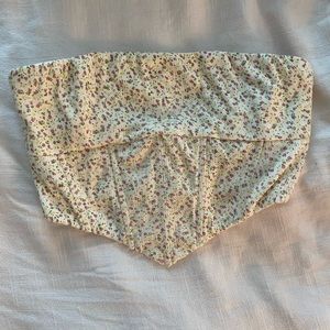 Princess Polly Floral Bustier Crop Top